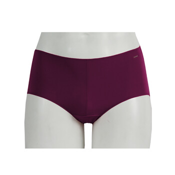 Jockey居可衣 女式尼龙无痕平角裤 JJ210L2744 161深紫色 XL