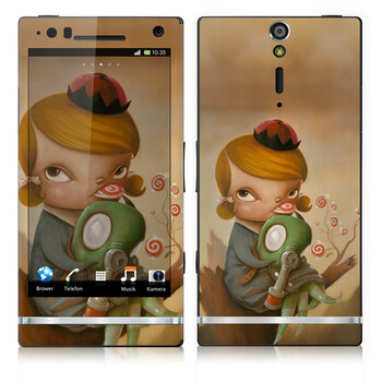 IdeaSkin 索尼 LT26i/Xperia S/Xperia Arc HD 皮肤 阿泽尔 外壳保护套皮贴膜 BDGC452037