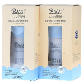 婴姿坊婴童植物长效驱蚊凝露喷雾60ml*2瓶