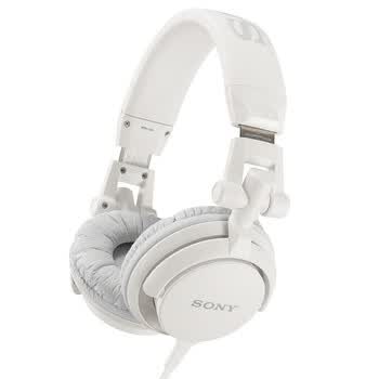 索尼SONY MDR-V55 DJ头戴耳机 白