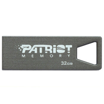 博帝（PATRIOT）拉链盘FLEX (USB2.0) 32G 创意U盘（烟草灰）