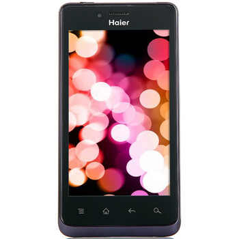 海尔（Haier）N86W 3G手机（黑色）WCDMA/GSM 双卡双待 联通定制