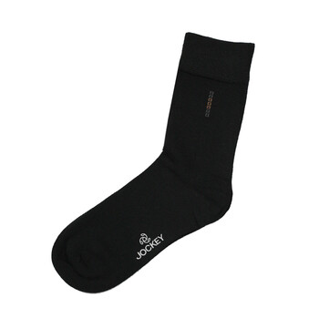 Jockey居可衣 2012春夏新品 男式莫代尔绅士袜 JJ16143128 001黑色 L