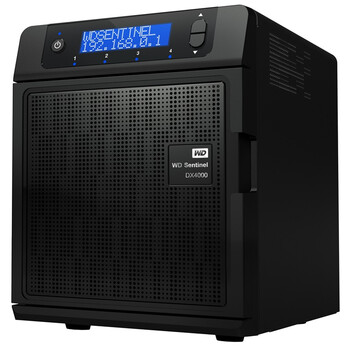 西部数据（WD）Sentinel DX4000 6TB 小型办公云存储服务器 WDBLGT0060KBK
