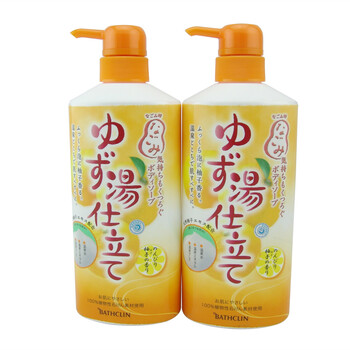 巴斯克林舒和温泉沐浴露(香橙香型)2瓶装580ml*2