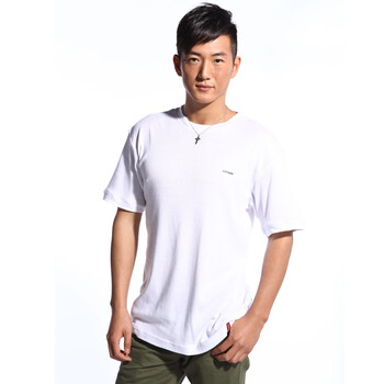格圣特 GODSEN 男士短袖T恤 纯棉V领透气上衣 GB002 白色 XXL