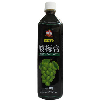 超浓缩 上口牌 酸梅膏/酸梅汤 1kg*4