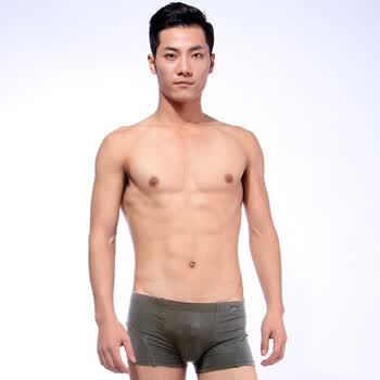 AB内衣 超级莫代尔商务男士平角内裤A805 灰色 XXL