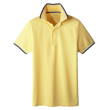 Giordano佐丹奴 Polo 男常新品质珠光POLO 01010014 土黄 M