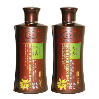 樱之棠去屑止痒洗发水400ML×2支