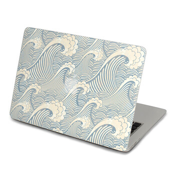 SkinAT 苹果笔记本MacBook外壳A面保护贴膜 3M材料 浪打浪 Air 13 2010/11
