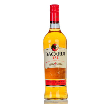 百加得Bacardi 151朗姆酒 750ml