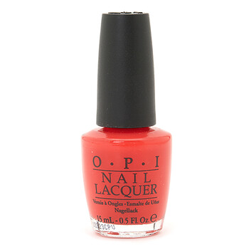 OPI 指甲油 德州 漆色果冻橘红 NL t21 15ml