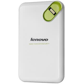 联想（Lenovo）移动硬盘 指纹安全型F210 500GB 白色（16005722）
