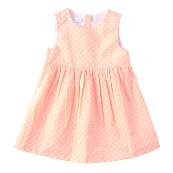 Ponie Conie 童装 夏装2012新款 女婴公主裙 连衣裙 80504 粉底白点 24M