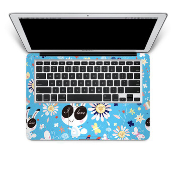 SkinAT 苹果笔记本MacBook手托保护贴膜 不含键盘 3M材料 love兔 Pro 15