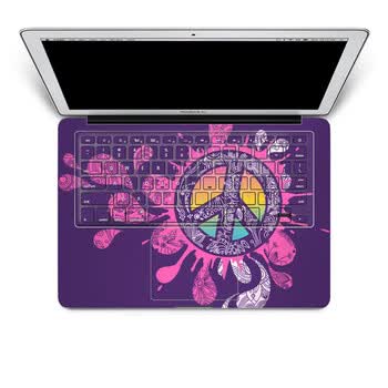 SkinAT 苹果笔记本MacBook手托保护贴膜 含键盘 3M材料 和平之环 Pro 15 (Retina)