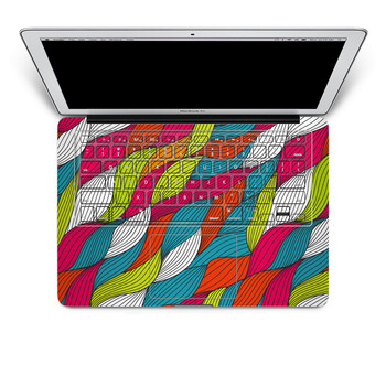 SkinAT 苹果笔记本MacBook手托保护贴膜 含键盘 3M材料 花纹7 Pro 15 (Retina)