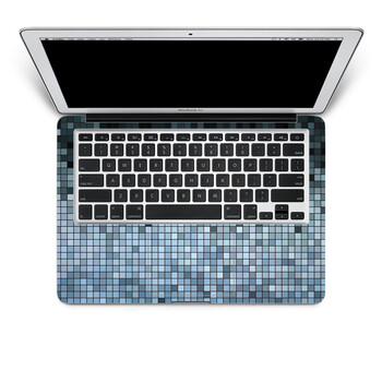 SkinAT 苹果笔记本MacBook手托保护贴膜 不含键盘 3M材料 渐变的马赛克 Air 11