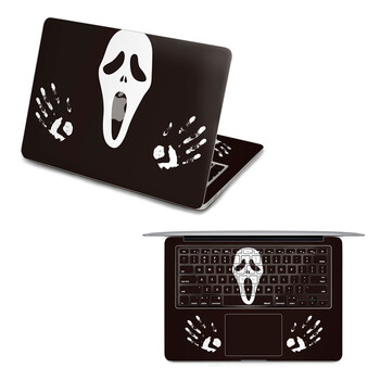 SkinAT 苹果笔记本MacBook全套保护贴膜 3M材料 另类骷髅 Pro 15