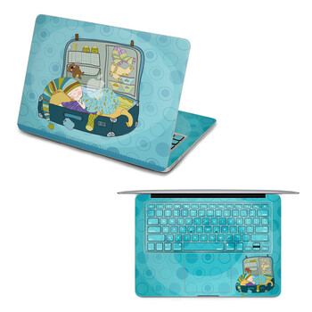 SkinAT 苹果笔记本MacBook全套保护贴膜 3M材料 梦箱里的孩子 Pro 17