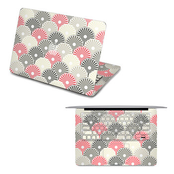 SkinAT 苹果笔记本MacBook全套保护贴膜 3M材料 日式花纹 Pro 15 (Retina)