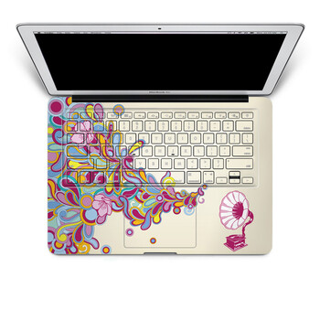 SkinAT 苹果笔记本MacBook手托保护贴膜 含键盘 3M材料 恋恋留声机 Pro 15 (Retina)