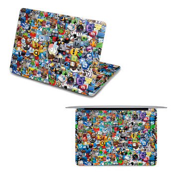 SkinAT 苹果笔记本MacBook全套保护贴膜 3M材料 图标开会 Pro 15 (Retina)