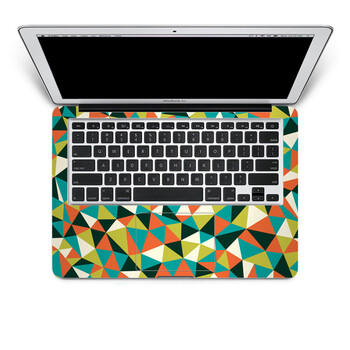 SkinAT 苹果笔记本MacBook手托保护贴膜 不含键盘 3M材料 菱形组合 Air 11