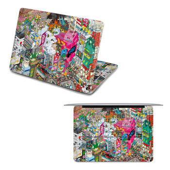 SkinAT 苹果笔记本MacBook全套保护贴膜 3M材料 像素画13 Pro 15 (Retina)