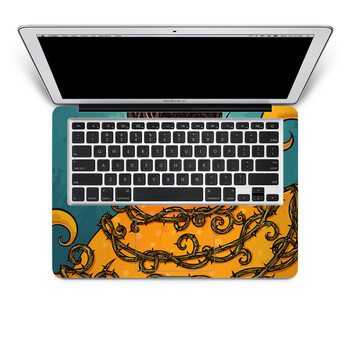 SkinAT 苹果笔记本MacBook手托保护贴膜 不含键盘 3M材料 魔法法术 Pro 17