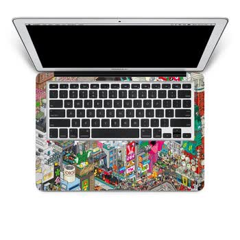 SkinAT 苹果笔记本MacBook手托保护贴膜 不含键盘 3M材料 像素画13 Pro 15 (Retina)