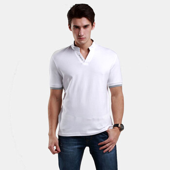 维杰斯WINJEANS 2012新款潮男时尚夏日套装（五分裤+立领POLO衫）14组可选 浅蓝色 XXL+XXL/36