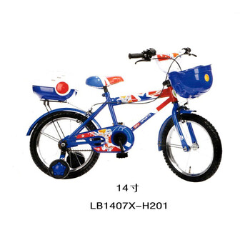 小龙哈比自行车LB1407-H201（蓝） 蓝色 14寸