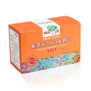 新萃乐DHA乳钙 Ⅱ段 60粒