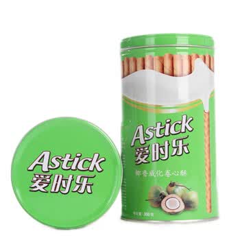 爱时乐威化卷心酥椰香味330g*2