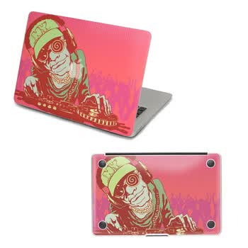 SkinAT 苹果笔记本MacBook外壳及底部保护贴膜 3M材料 诡异DJ Pro 15 (Retina)