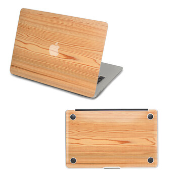 SkinAT MacBook外壳及底部保护贴膜 3M材料 木纹6 Pro 13