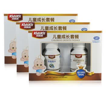 汤臣倍健 顶呱呱儿童成长套餐三盒（鳕鱼肝油+牛乳钙片）婴幼儿/儿童/青少年/产孕妇