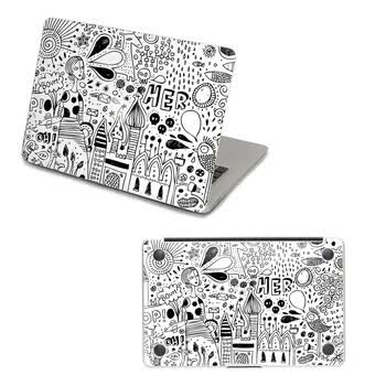 SkinAT 苹果笔记本MacBook外壳及底部保护贴膜 3M材料 手绘生活 Air 13 2011款