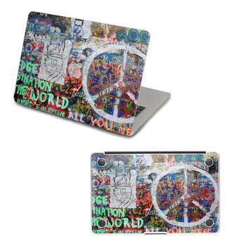 SkinAT 苹果笔记本MacBook外壳及底部保护贴膜 3M材料 涂鸦墙 Pro 13