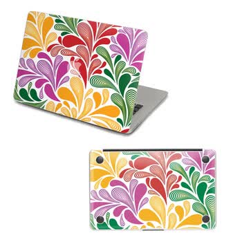 SkinAT 苹果笔记本MacBook外壳及底部保护贴膜 3M材料 五彩云霞 Pro 13