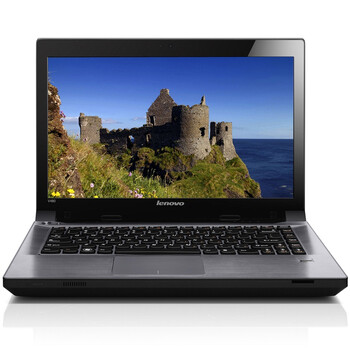 联想（Lenovo）V480-ITH 14英寸笔记本电脑（i3-2350 4G 500G 1G独显 蓝牙 指纹 Win7)银灰色