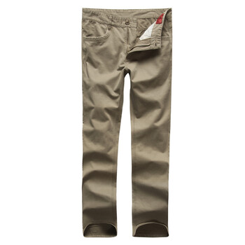 CAMEL/骆驼 2012男款新款纯棉透气商务休闲长裤男士休闲裤夏季新品 017533 卡其 38