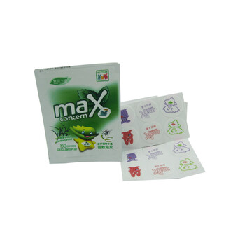 默思卡森max-concern香芋植物卡通驱蚊贴片2包装 72片 1085