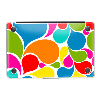 SkinAT 苹果笔记本MacBook底部保护贴膜 3M材料 五彩世界 Pro 15 (Retina)