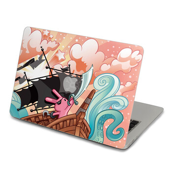 SkinAT 苹果笔记本MacBook外壳A面保护贴膜 3M材料 海盗兔 Air 13 2011款