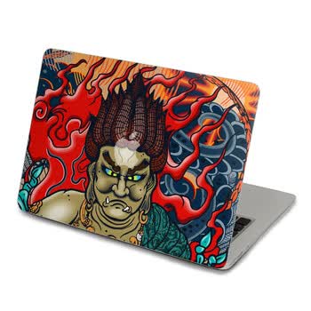 SkinAT 苹果笔记本MacBook外壳A面保护贴膜 3M材料 鬼神 Air 13 2011款