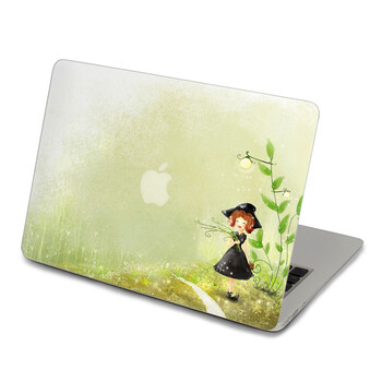 SkinAT 苹果笔记本MacBook外壳A面保护贴膜 3M材料 春天的小巫女 Air 13 2008/09