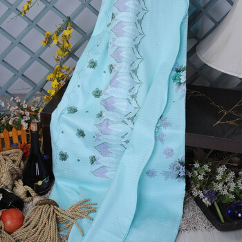 民光 全线丝光印花床单 新绿 M-4612 绿 200*228cm